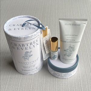 Crabtree & Evelyn Nantucket Briar fragrance oil hand therapy Gift Set